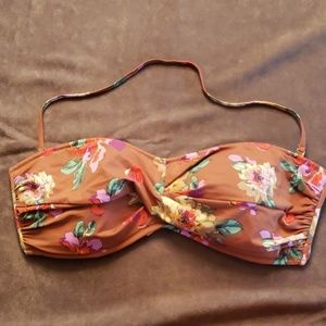 J.Crew Padded Bandeau Bikini swim top